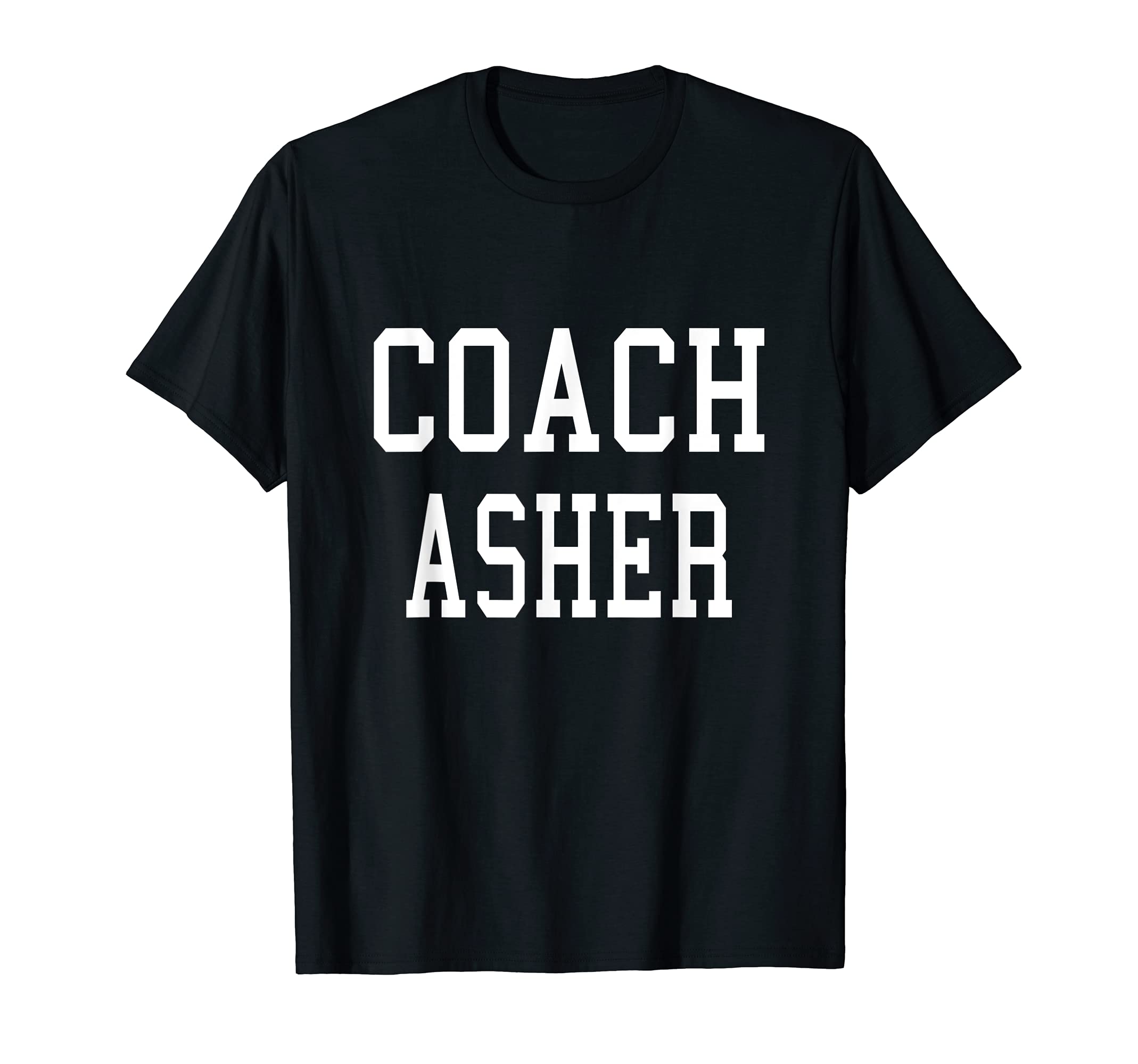 Coach Asher Custom Football Soccer T-Shirt - Streetwear Style for Adults - T-Shirt, Sweatshirt, Hoodie