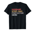 Fathers Day Husband Step Dad T-Shirt - Aesthetic Graphic Men Women - T-Shirt, Sweatshirt, Hoodie