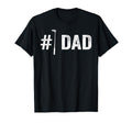 Mens Number One Golf Dad Fathers Day 1 T-Shirt - Trendy Graphic for Adults - T-Shirt, Sweatshirt, Hoodie