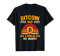 Sunset Crypto Bitcoin Dad Regular T-Shirt - Minimalist Print for Adults - T-Shirt, Sweatshirt, Hoodie