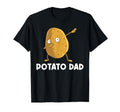 Funny Potato Gift Dad Father T-Shirt - Minimalist Print Men Women - T-Shirt, Sweatshirt, Hoodie