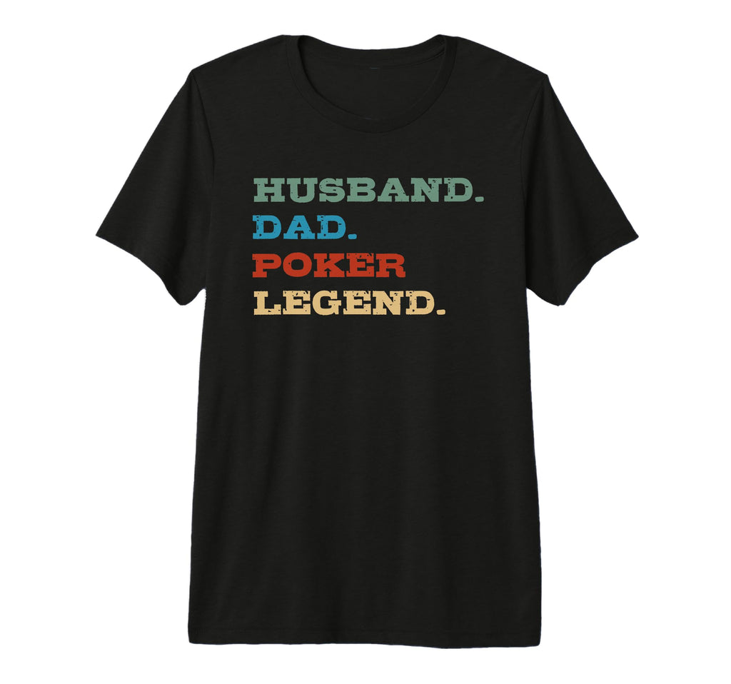 Mens Dad Poker Funny Dad Husband Poker T-Shirt - Aesthetic Graphic Unisex - T-Shirt, Sweatshirt, Hoodie