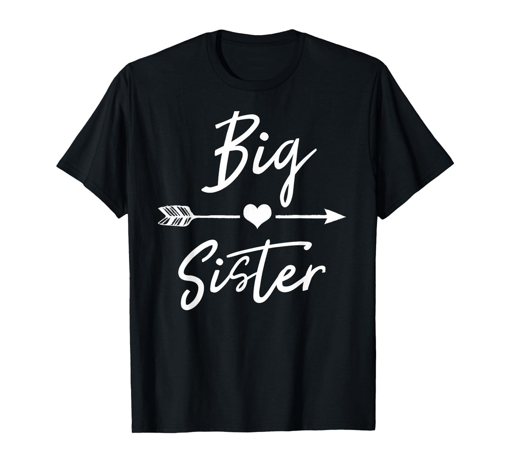 Big Sister Womens Heart Arrow Love T-Shirt - Trendy Graphic Men Women - T-Shirt, Sweatshirt, Hoodie
