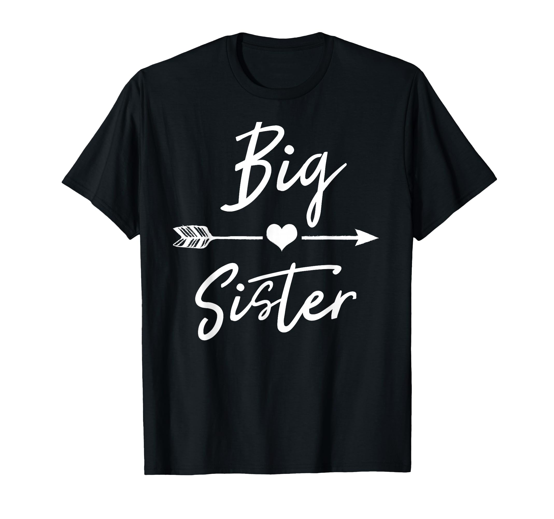 Big Sister Womens Heart Arrow Love T-Shirt - Trendy Graphic Men Women - T-Shirt, Sweatshirt, Hoodie