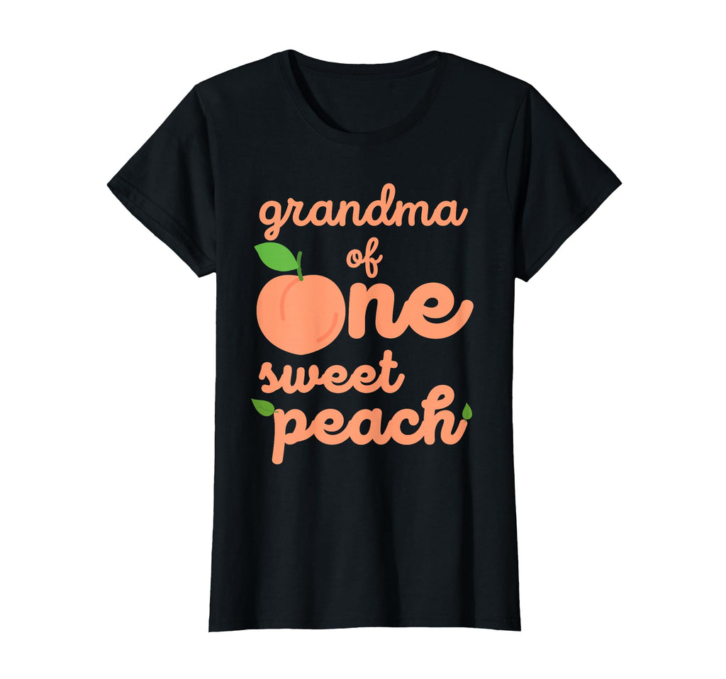 Grandma First Birthday One Sweet Peach T-Shirt - Graphic Print Men Women - T-Shirt, Sweatshirt, Hoodie