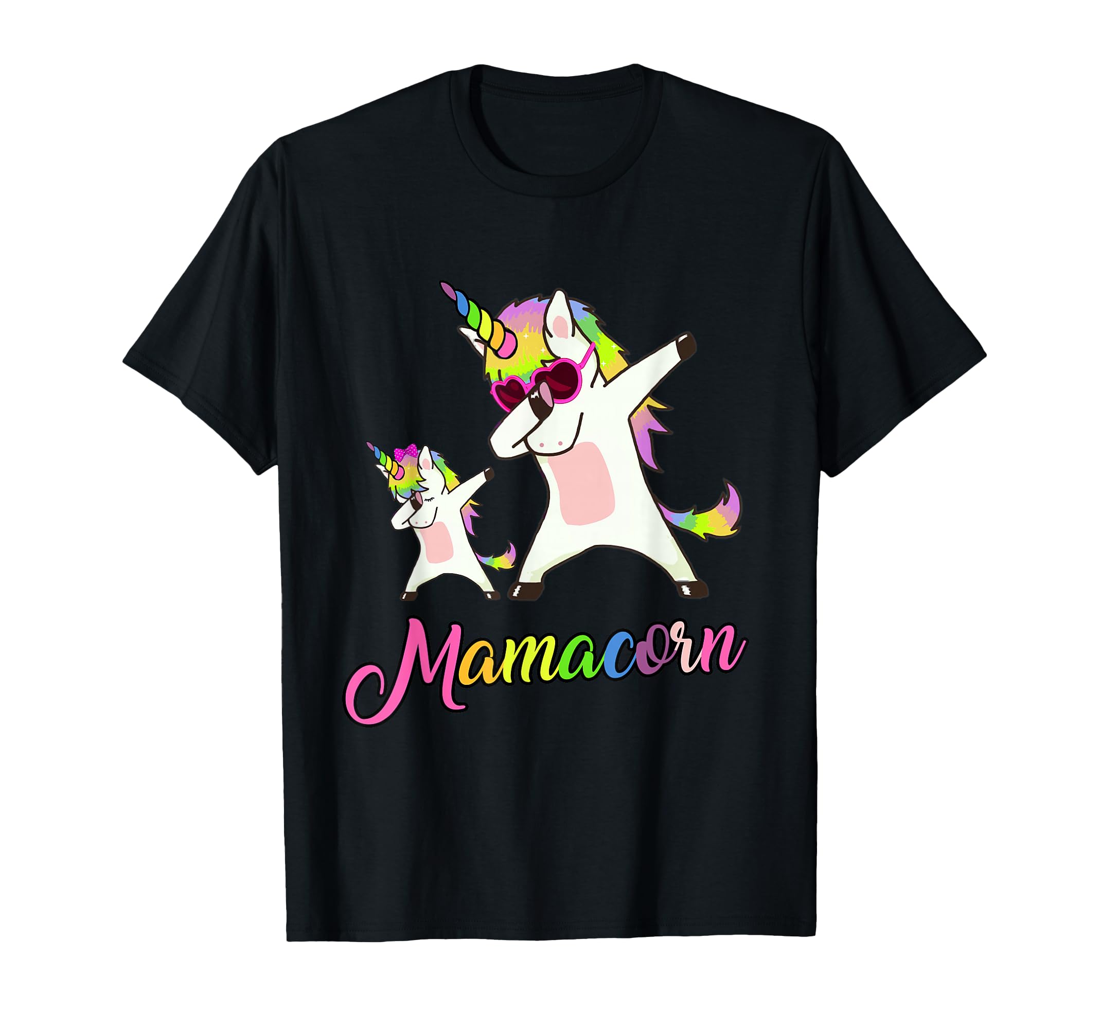 Mamacorn Funny Unicorn Mommy Unicorn T-Shirt - Casual Everyday Wear Unisex - T-Shirt, Sweatshirt, Hoodie