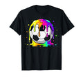 Soccer Ball Breaking Through Wall T-Shirt - Fun Novelty Design Men Women - T-Shirt, Sweatshirt, Hoodie