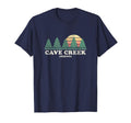 Cave Creek Az Throwback 70S T-Shirt - Custom Art Print for Adults - T-Shirt, Sweatshirt, Hoodie