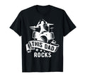 This Dad Rocks Drums Drumming Father T-Shirt - Fun Novelty Design Unisex - T-Shirt, Sweatshirt, Hoodie