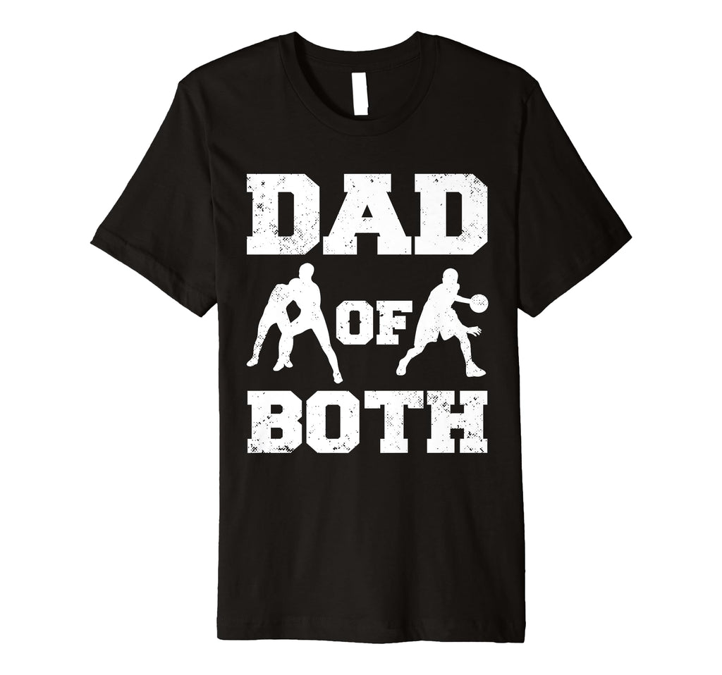 Mens Dad Both Funny Wrestling T-Shirt - Custom Art Print Men Women - T-Shirt, Sweatshirt, Hoodie