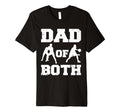 Mens Dad Both Funny Wrestling T-Shirt - Custom Art Print Men Women - T-Shirt, Sweatshirt, Hoodie