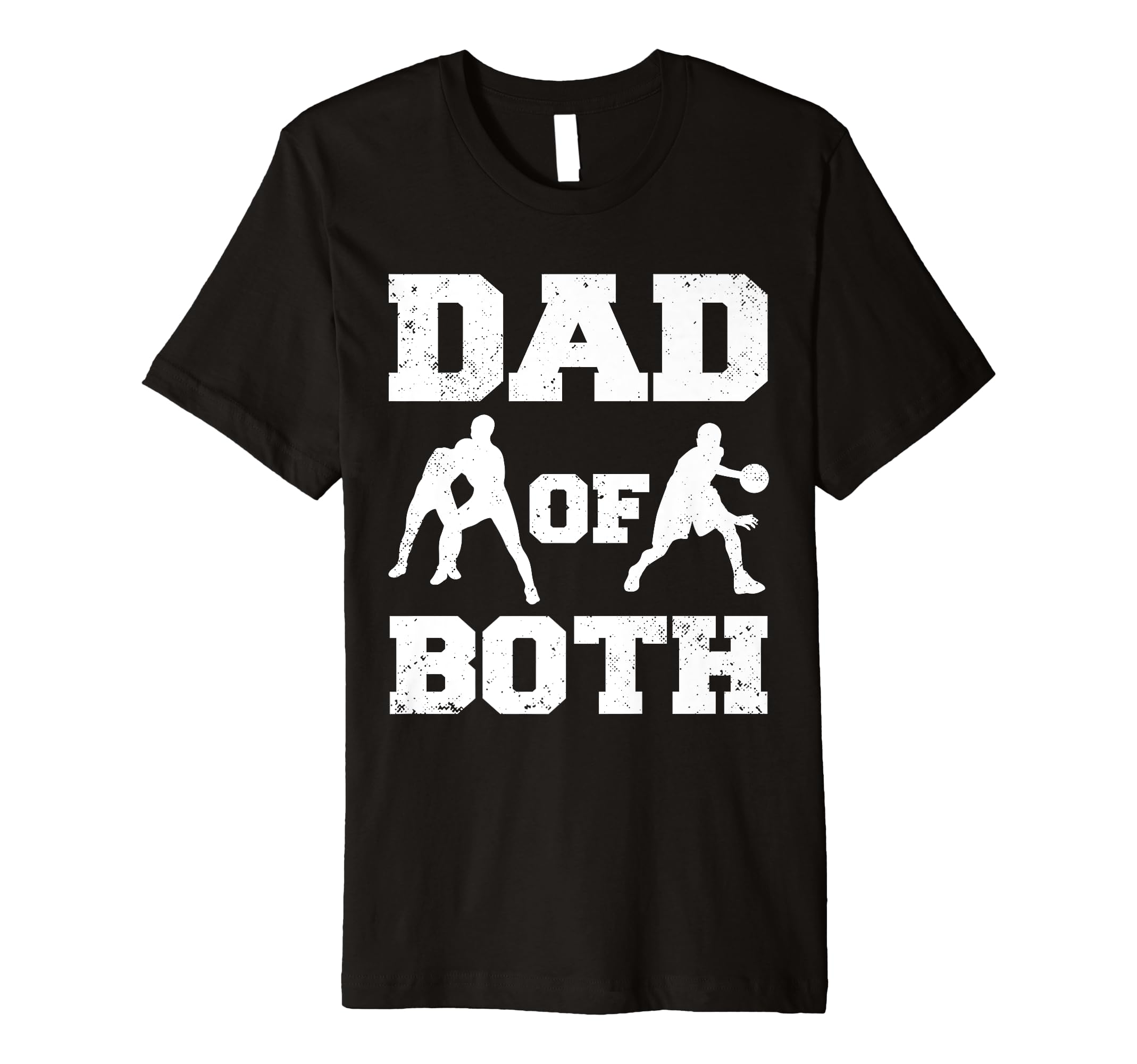 Mens Dad Both Funny Wrestling T-Shirt - Custom Art Print Men Women - T-Shirt, Sweatshirt, Hoodie