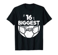 Number 16S Biggest Fan Player Soccer T-Shirt - Unique Graphic for Adults - T-Shirt, Sweatshirt, Hoodie