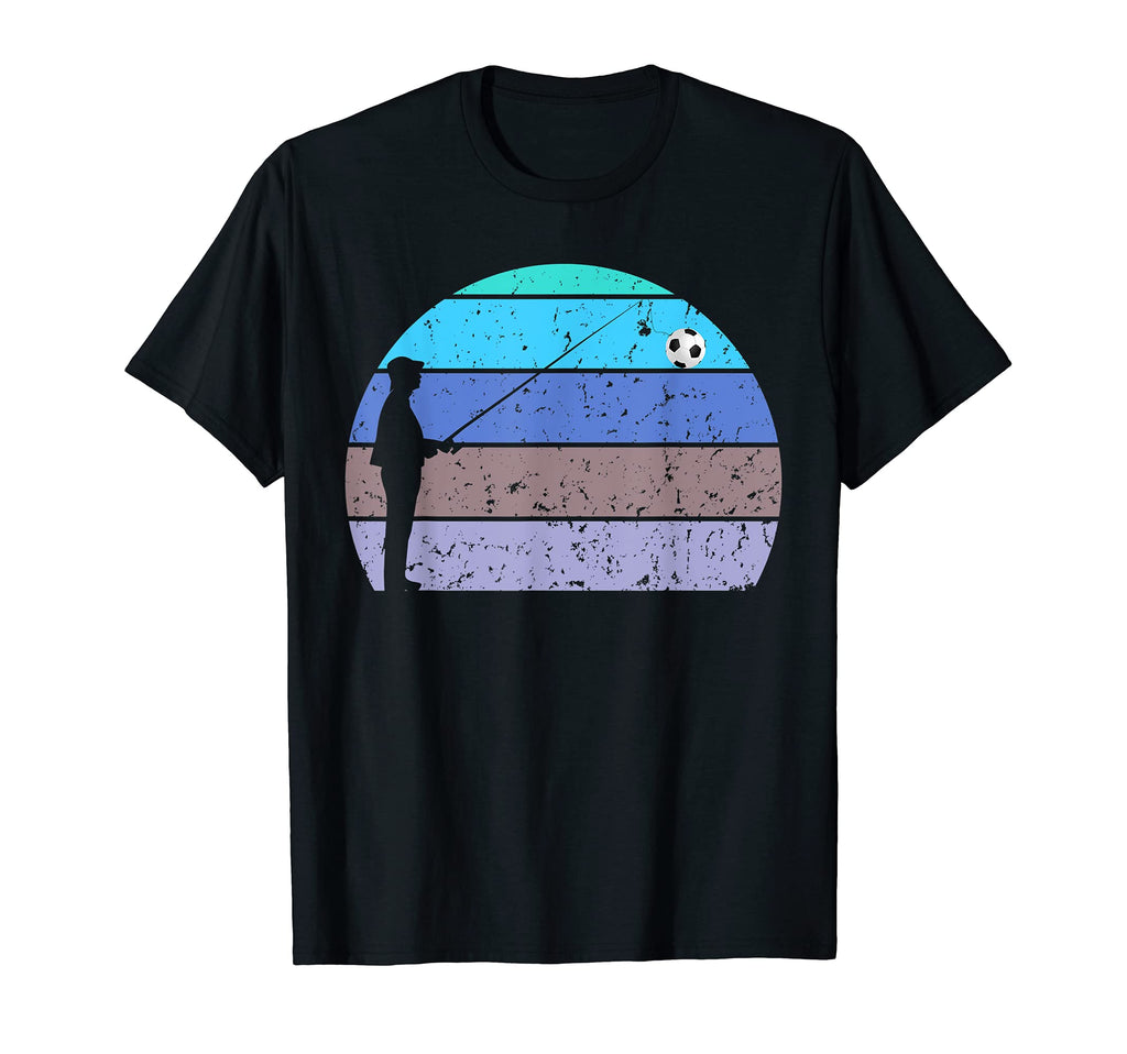 Funny Fisherman Fishing Soccer Ball T-Shirt - Streetwear Style for Adults - T-Shirt, Sweatshirt, Hoodie