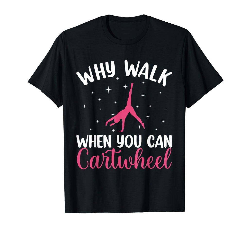 Cartwheel Art Gymnast Gymnastics T-Shirt - Aesthetic Graphic Unisex - T-Shirt, Sweatshirt, Hoodie
