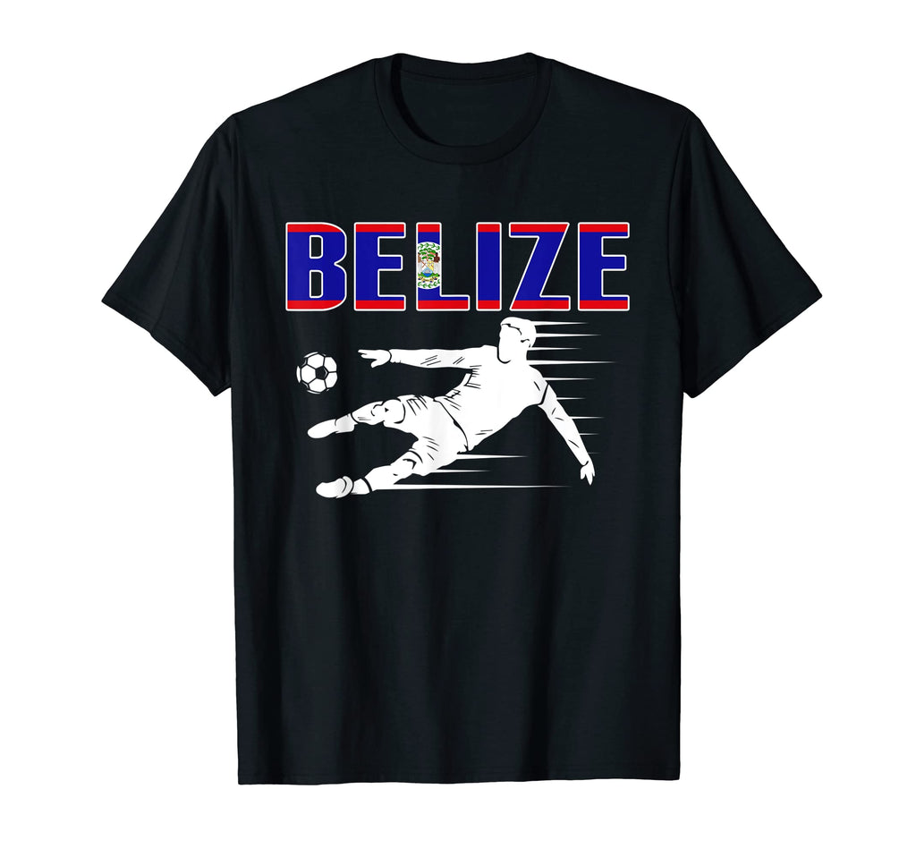 Belize Soccer Fans Jersey Proud T-Shirt - Fun Novelty Design for Adults - T-Shirt, Sweatshirt, Hoodie
