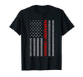 Respiratory Therapist Us Flag Dad T-Shirt - Minimalist Print Unisex - T-Shirt, Sweatshirt, Hoodie