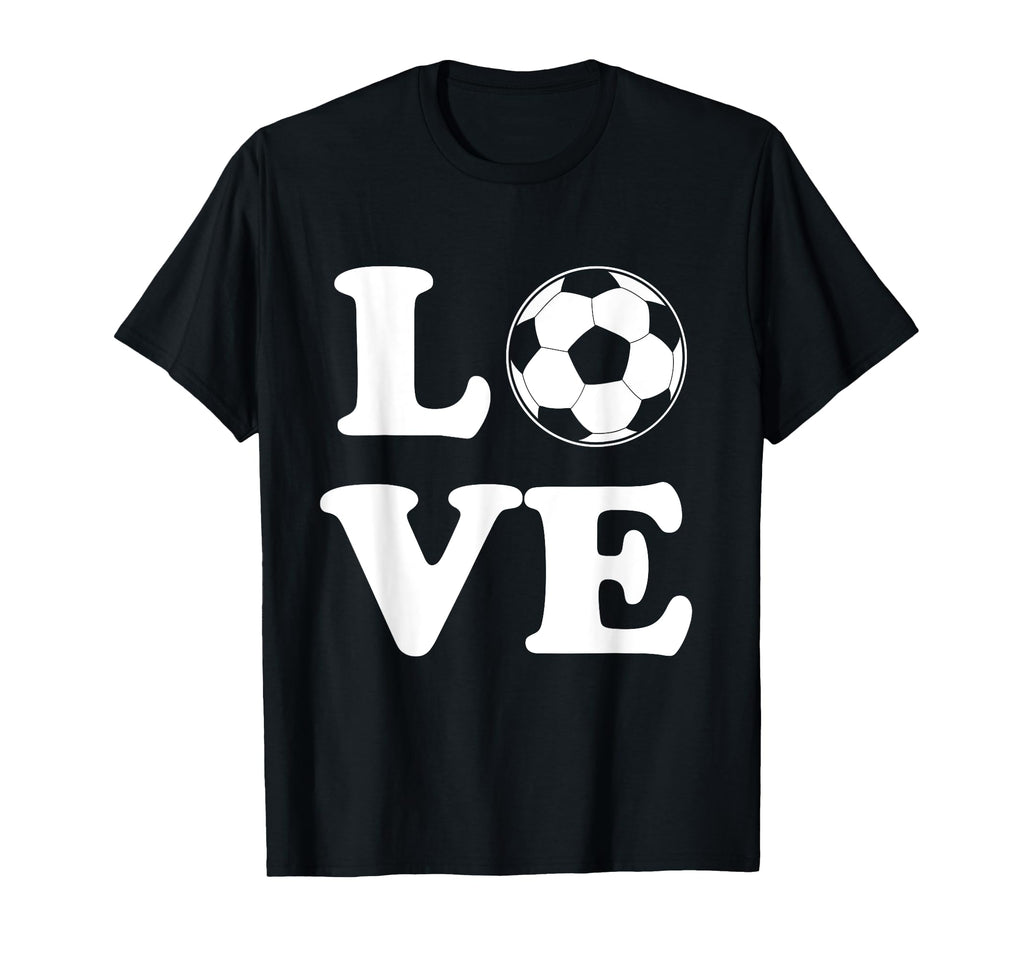 Love Soccer I Love Soccer T-Shirt - Minimalist Print Men Women - T-Shirt, Sweatshirt, Hoodie