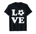 Love Soccer I Love Soccer T-Shirt - Minimalist Print Men Women - T-Shirt, Sweatshirt, Hoodie