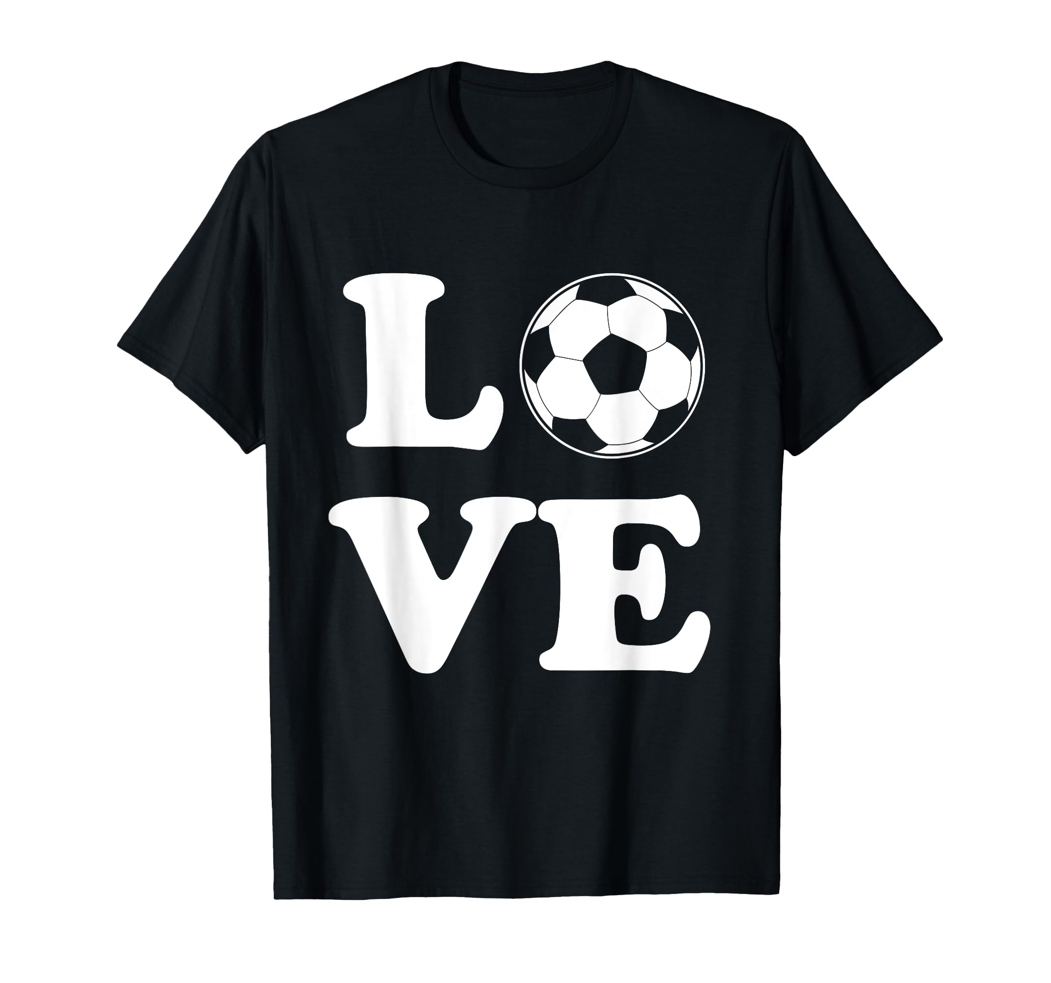 Love Soccer I Love Soccer T-Shirt - Minimalist Print Men Women - T-Shirt, Sweatshirt, Hoodie