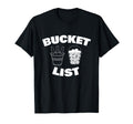 Bucket List Golf Beer Golfing Drinking T-Shirt - Novelty Apparel Unisex - T-Shirt, Sweatshirt, Hoodie