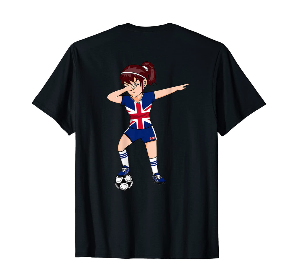 Dabbing Soccer United Kingdom T-Shirt - Casual Everyday Wear for Adults - T-Shirt, Sweatshirt, Hoodie