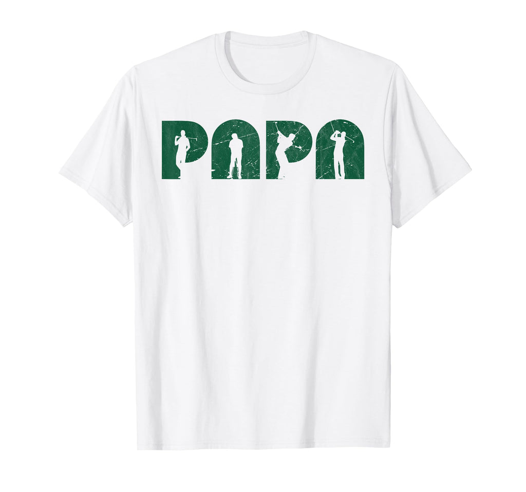 Papa Golf Dad Golfing Father Day T-Shirt - Aesthetic Graphic Unisex - T-Shirt, Sweatshirt, Hoodie