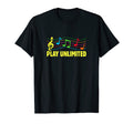 Play Unlimited Music Lover Musician T-Shirt - Unique Graphic Men Women - T-Shirt, Sweatshirt, Hoodie