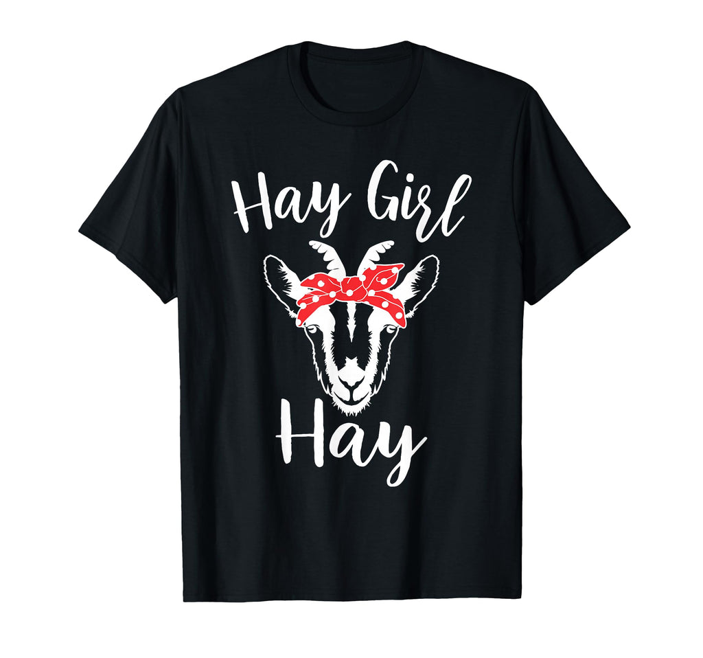 Hay Hay Funny Goat Lover Small T-Shirt - Graphic Print Unisex - T-Shirt, Sweatshirt, Hoodie