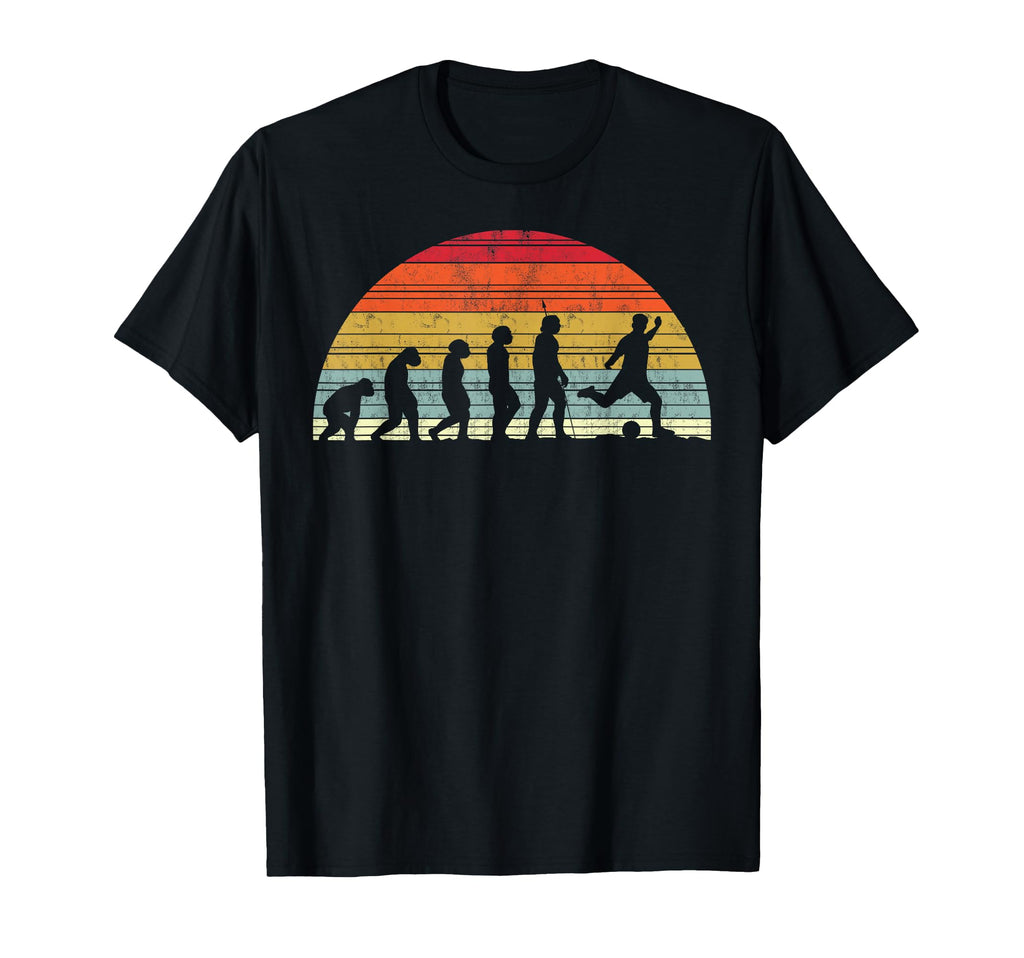 Soccer Evolution Evolution Soccer Player T-Shirt - Unique Graphic Men Women - T-Shirt, Sweatshirt, Hoodie