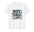 Dad Life Adventure Camo Dinosaur Soccer T-Shirt - Trendy Graphic Unisex - T-Shirt, Sweatshirt, Hoodie