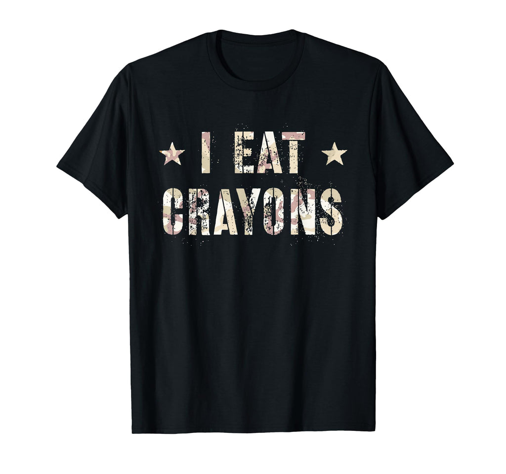 Funny I Eat Crayons Our Troop Father T-Shirt - Custom Art Print Men Women - T-Shirt, Sweatshirt, Hoodie