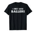 Basketball Baseball Mom Dad I Only Raise T-Shirt - Custom Art Print Unisex - T-Shirt, Sweatshirt, Hoodie