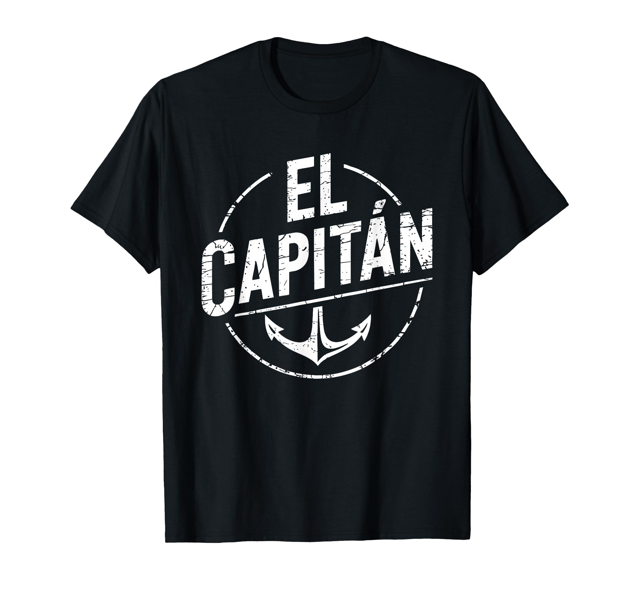 El Capitan Anchor Boat Captain Funny T-Shirt - Trendy Graphic for Adults - T-Shirt, Sweatshirt, Hoodie