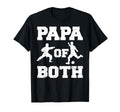 Papa Both Funny Soccer And T-Shirt - Casual Everyday Wear for Adults - T-Shirt, Sweatshirt, Hoodie