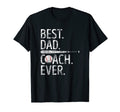 Best Dad Coach Ever Funny Baseball T-Shirt - Graphic Print for Adults - T-Shirt, Sweatshirt, Hoodie