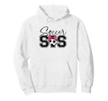 Soccer Sister Heart Big Sister Little Hoodie - Unique Graphic Men Women - T-Shirt, Sweatshirt, Hoodie