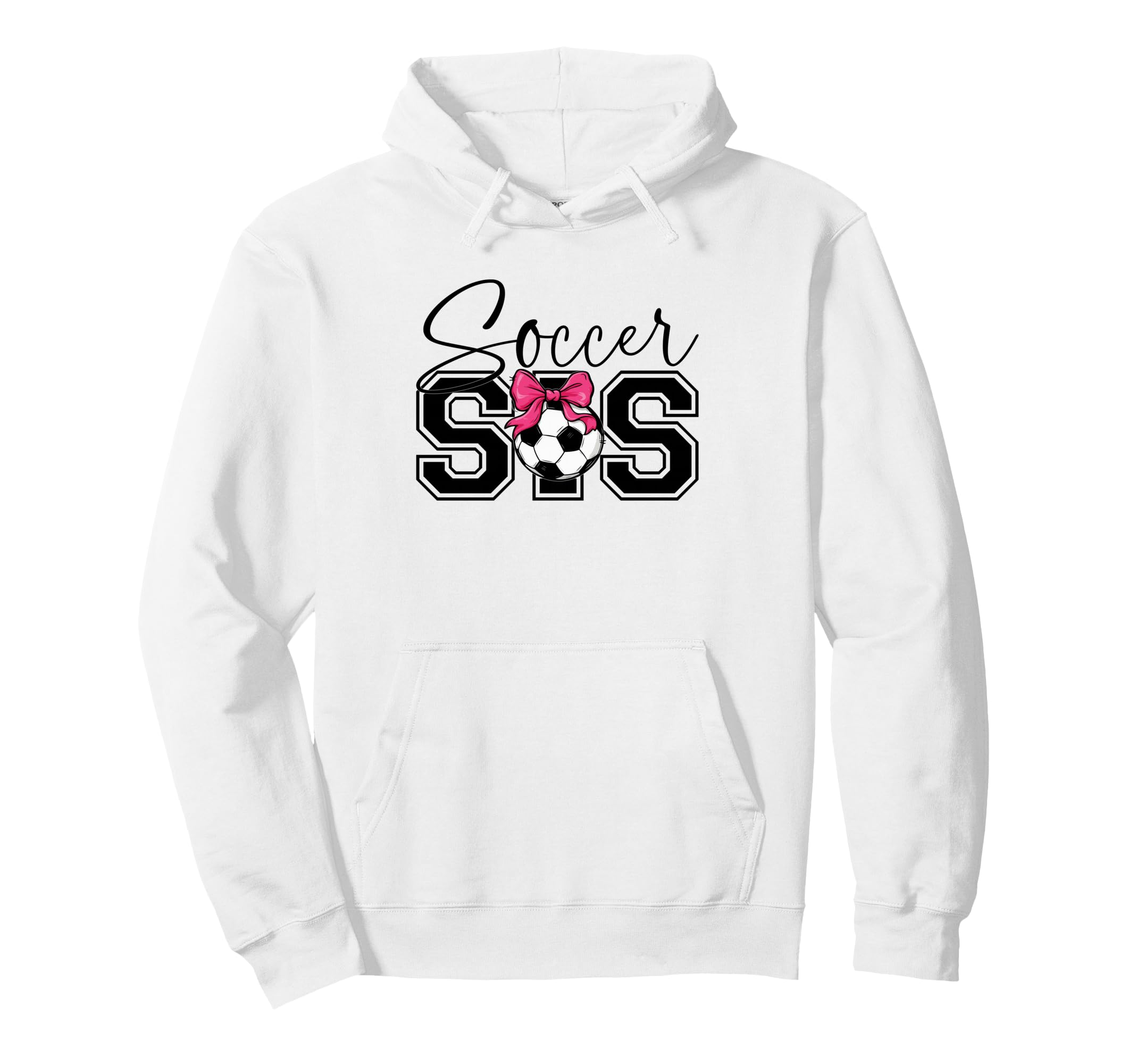 Soccer Sister Heart Big Sister Little Hoodie - Unique Graphic Men Women - T-Shirt, Sweatshirt, Hoodie