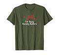 Flowers Red Im Busy Raising Ballers T-Shirt - Graphic Print Men Women - T-Shirt, Sweatshirt, Hoodie