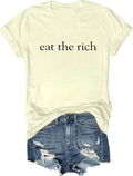 Eat the Rich Minimalist Social - Adult & Kids T-Shirts, Sweatshirts & Hoodies apparel design preview 1