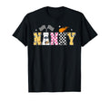 Nanny Pit Crew Racing Car Birthday T-Shirt - Custom Art Print Unisex - T-Shirt, Sweatshirt, Hoodie