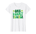 One Lucky Teacher St Patricks Day T-Shirt - Aesthetic Graphic Men Women - T-Shirt, Sweatshirt, Hoodie