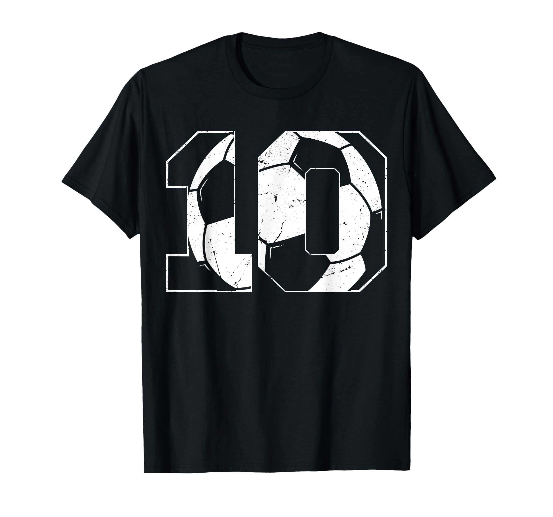 10Th Birthday Soccer Player T-Shirt - Fun Novelty Design for Adults - T-Shirt, Sweatshirt, Hoodie
