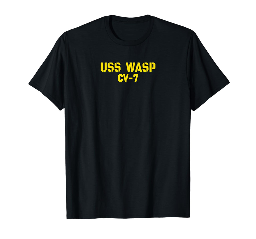 Aircraft Carrier Wasp Cv 7 Warship T-Shirt - Trendy Graphic Men Women - T-Shirt, Sweatshirt, Hoodie