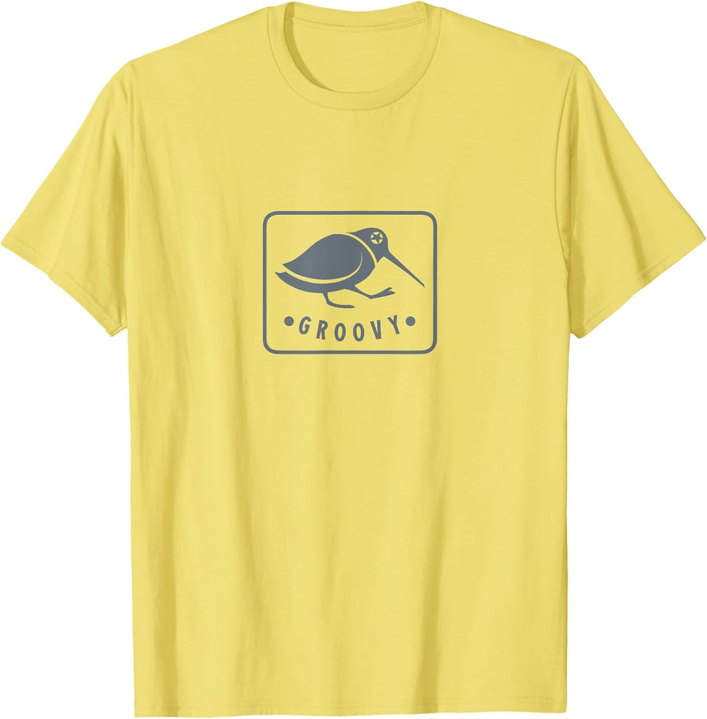 Woodcock funny dance. Minimalist design for bird fans - Adult & Kids T-Shirts, Sweatshirts & Hoodies apparel design preview 1