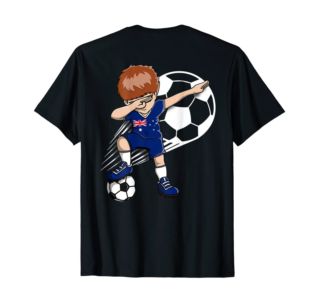 Dabbing Soccer Australia Jersey T-Shirt - Novelty Apparel Unisex - T-Shirt, Sweatshirt, Hoodie