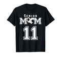 Proud Senior Soccer Mom Custom T-Shirt - Minimalist Print for Adults - T-Shirt, Sweatshirt, Hoodie