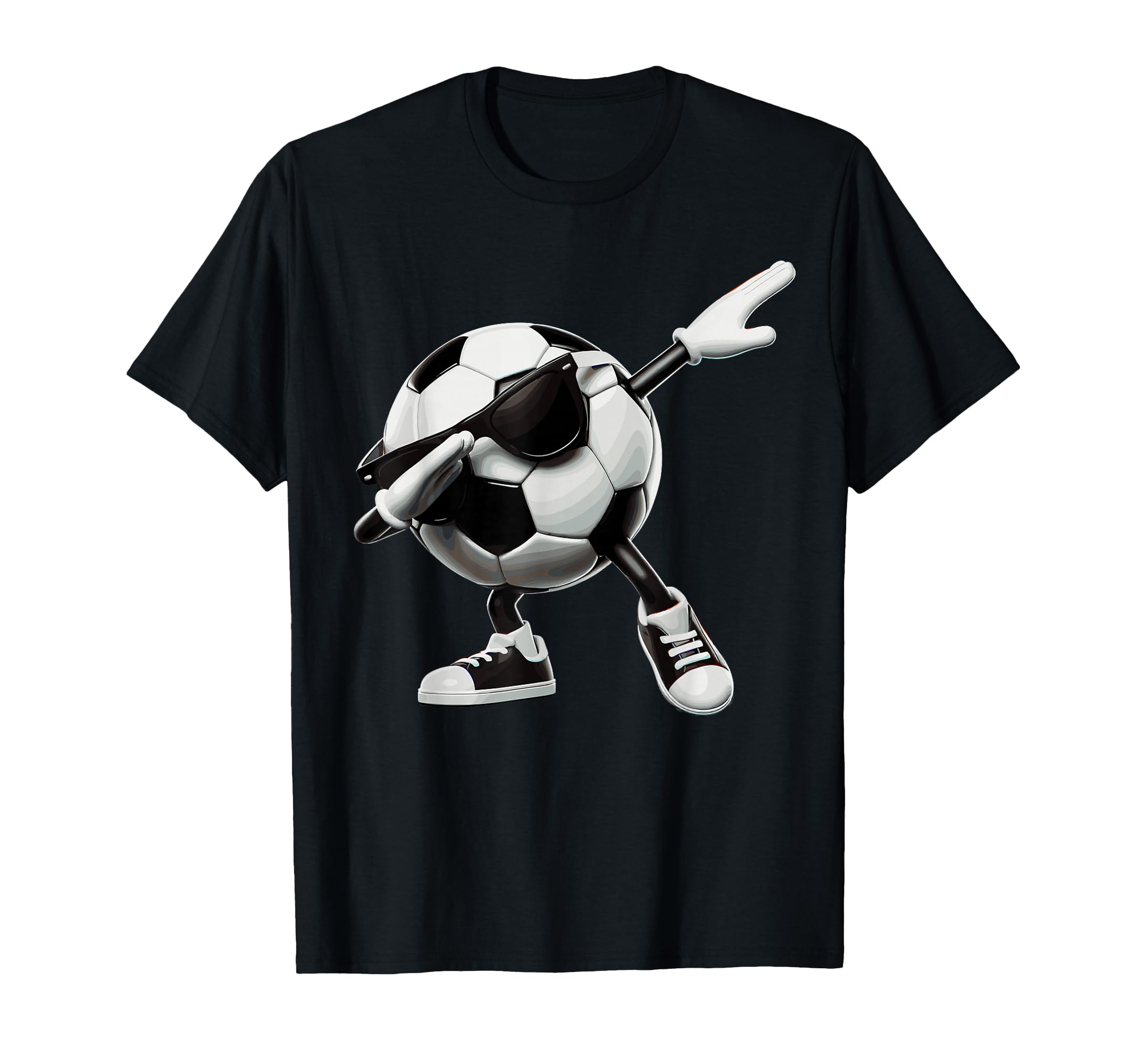 Funny Dabbing Dab Soccer Player Ball T-Shirt - Unique Graphic Men Women - T-Shirt, Sweatshirt, Hoodie