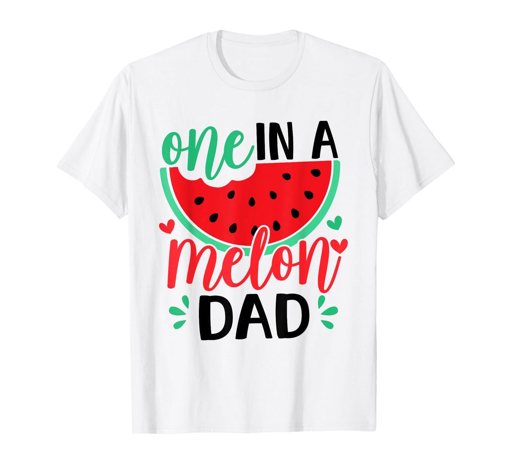 One Melon Dad Watermelon Birthday Party T-Shirt - Trendy Graphic Men Women - T-Shirt, Sweatshirt, Hoodie