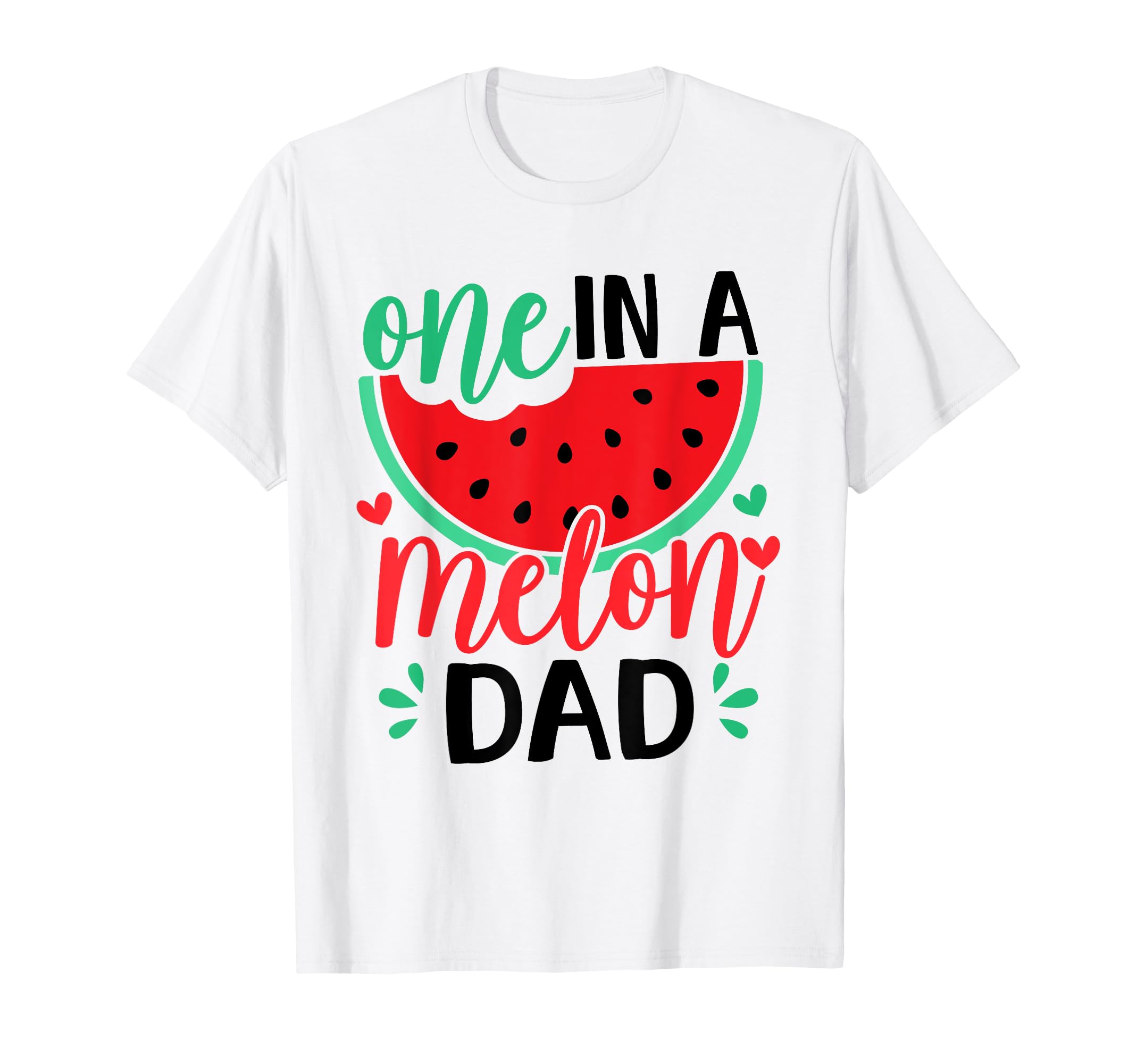 One Melon Dad Watermelon Birthday Party T-Shirt - Trendy Graphic Men Women - T-Shirt, Sweatshirt, Hoodie